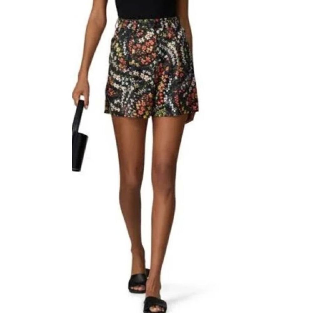Atm Anthony Thomas Melillo Womens Floral Printed Shorts sz 2